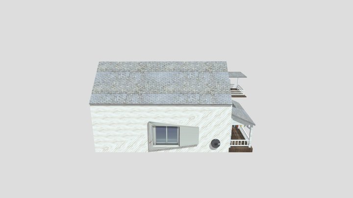 Old/Abandoned/CSGO Style House 3D Model