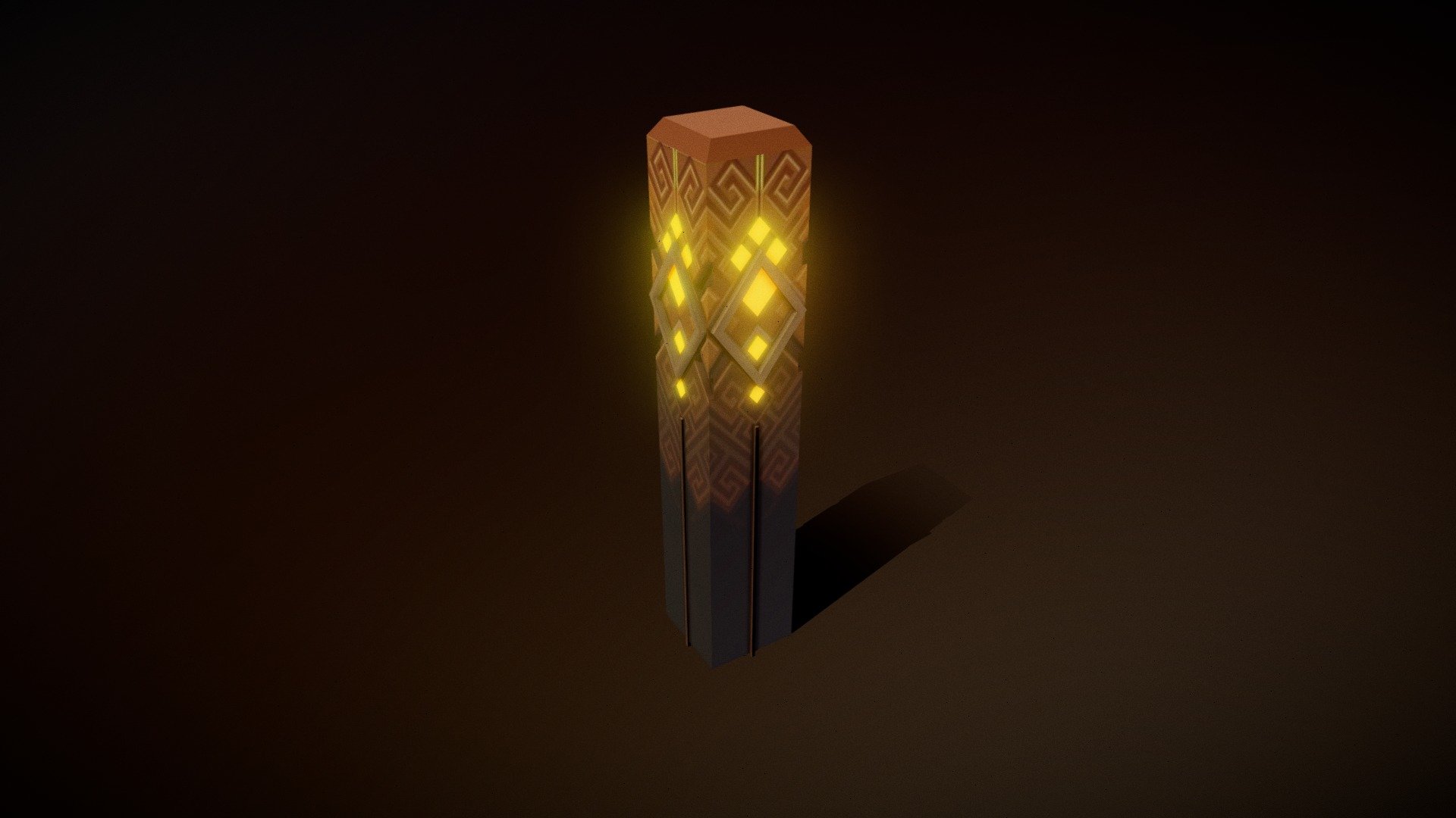Zhongli pillar - Download Free 3D model by Yacoob (@muammar.yacoob ...