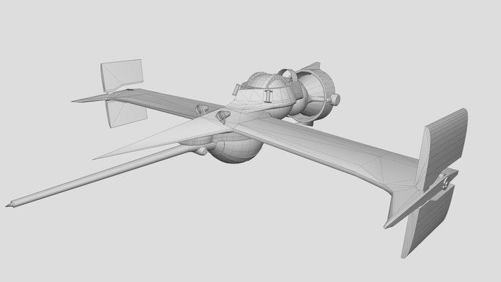 CT4012 - vehicle - Swordfish II 3D Model