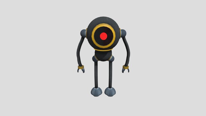 robotMinion 3D Model