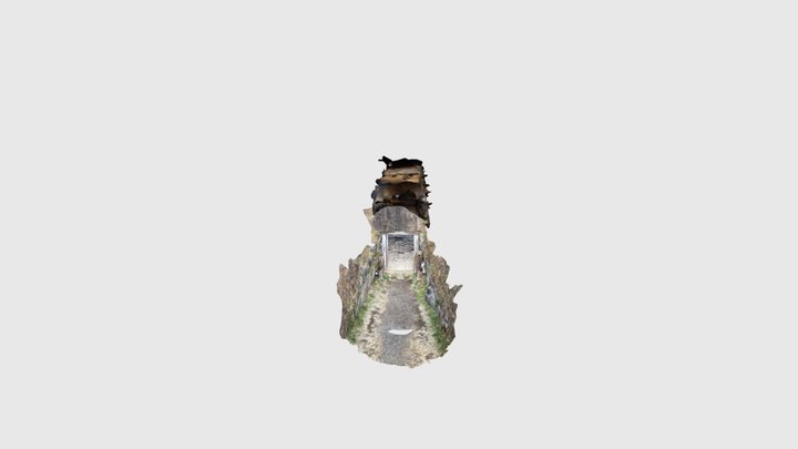 鬼の窟古墳 石室 3D Model