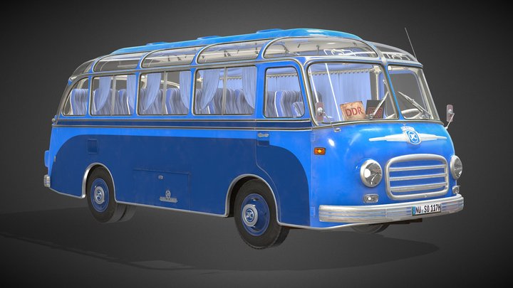 Setra S6 3D Model