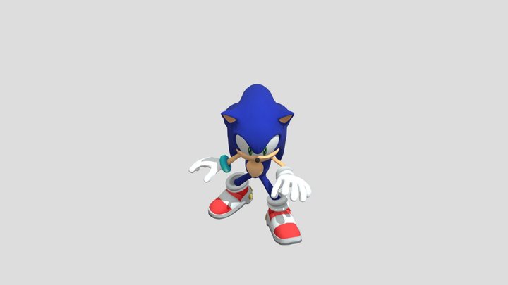 Sonic 3D Model
