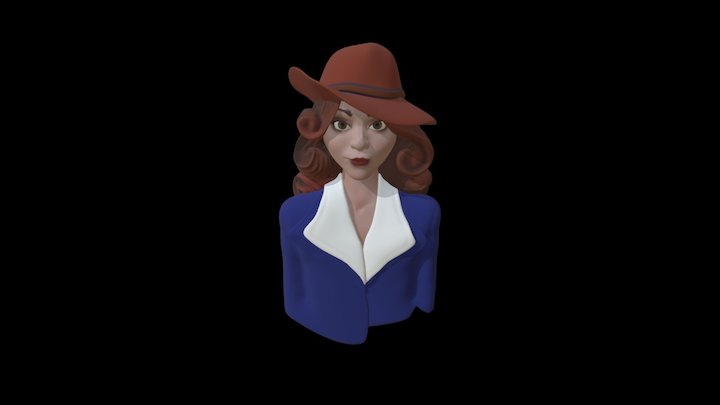 Agent Carter 3D Model