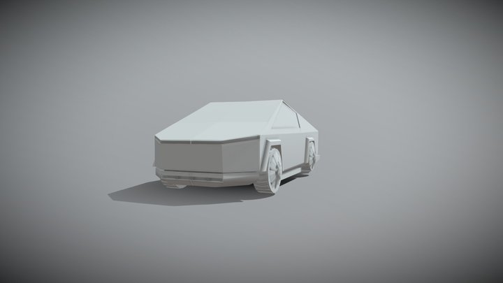 Tesla Cybertruck 3D Model
