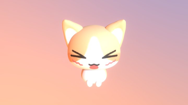 Cat 3D Model