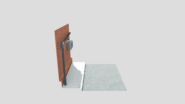 Alley 3D Model