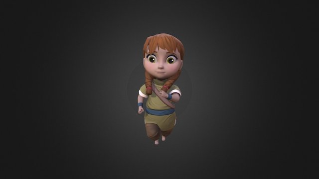 Run Cycle 3D Model