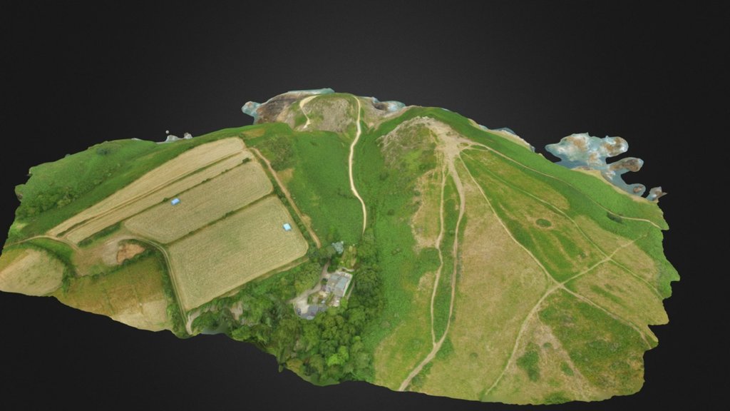Model of Les Marinneaux Headland