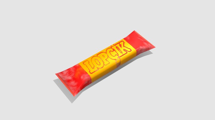 Chocolate Original Game Ready 3D Model
