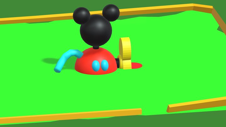 mickeys clubhouse 3D Model