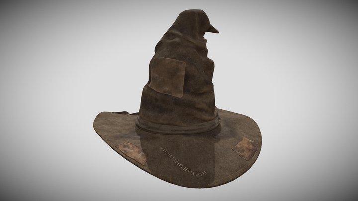 The Sorting Hat (from Harry Potter) 3D Model