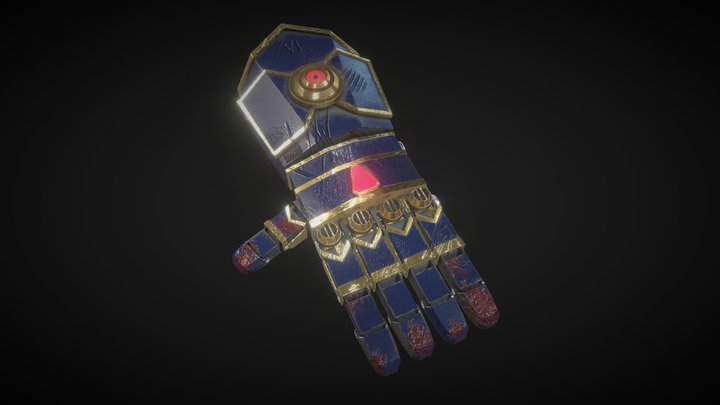 Vi's Guantlet 3D Model