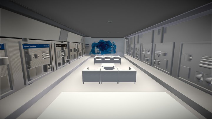 Showroom 3D Model