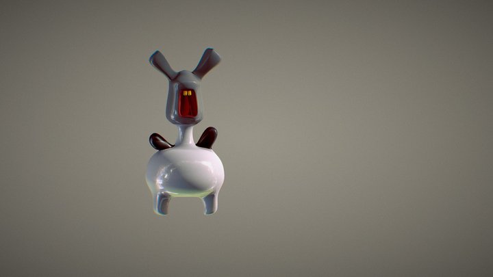 Cody Rabbit 3D Model