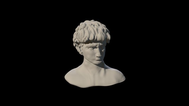 Michelangelo's David 3D Model