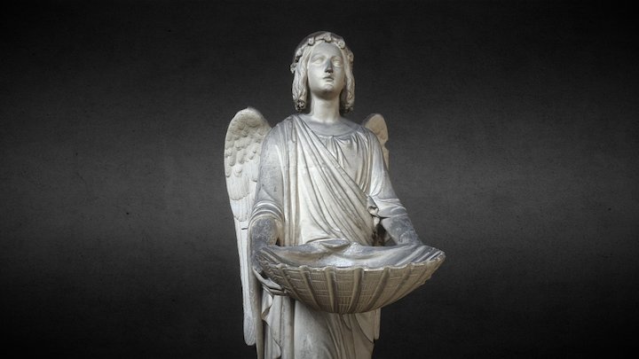 Baptismal Angel (A110) – Free 3D Model STL
