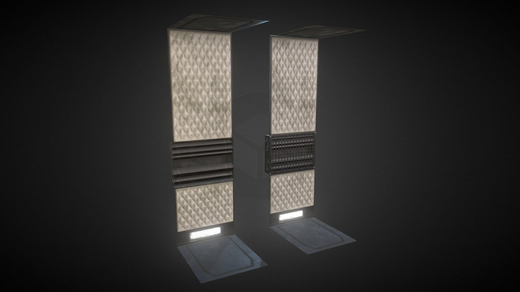 The Expanse Fan Art Scene: Padded Wall - 3D model by Alan O Brien (@aob ...