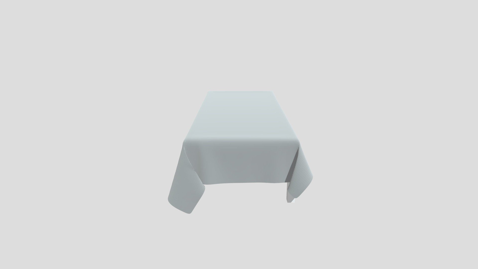 Tablecloth Blender 3D model by akashsamji [a95f8d9] Sketchfab