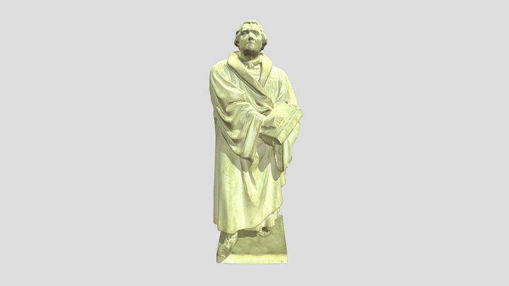 Мартин Лютер 3D Model