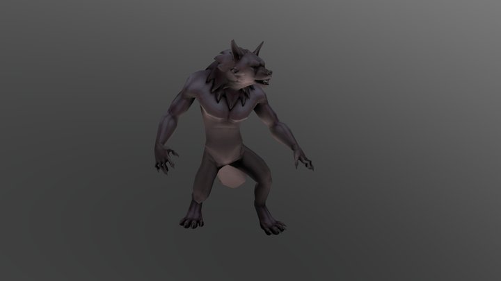 Werewolf Animations 3D Model
