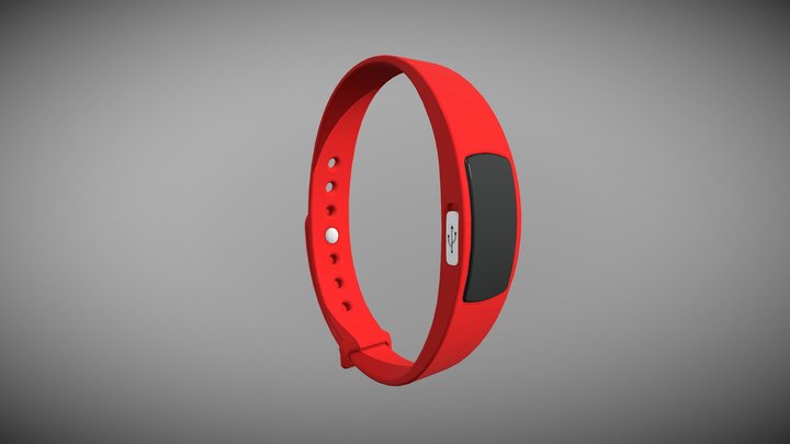 Smart Watch Bracelet 3D Model