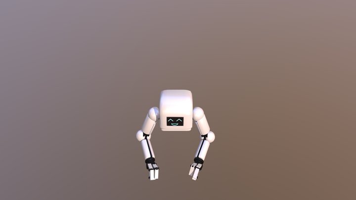 Kidbot Spinning 3D Model