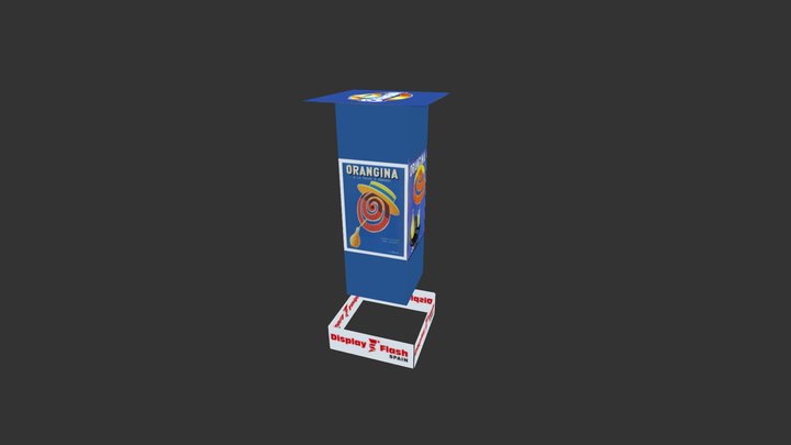 mesa cuadrada 3D Model