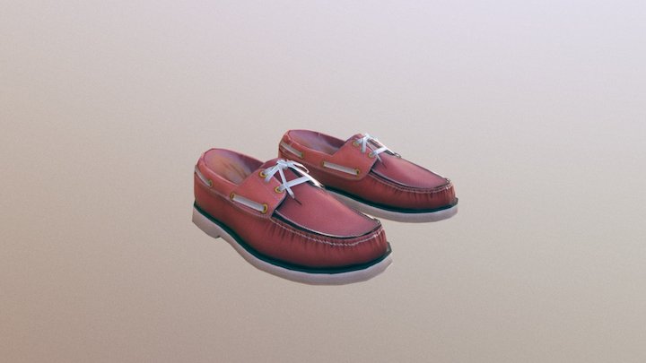 Girls Shoes 3D Model