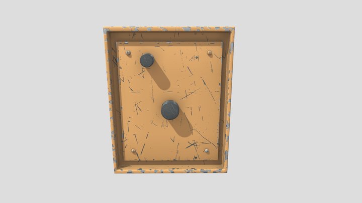 Elevator Call Panel.HPoly[Canyon] 3D Model