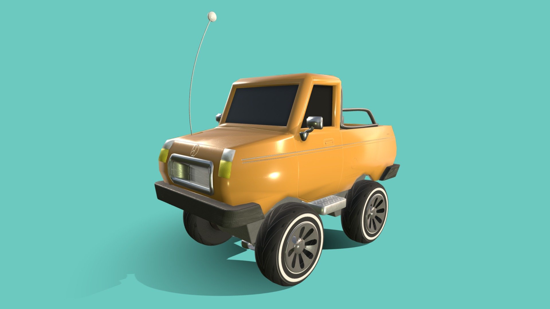 Camioneta a control remoto - 3D model by noa (@noassinh) [a961f84