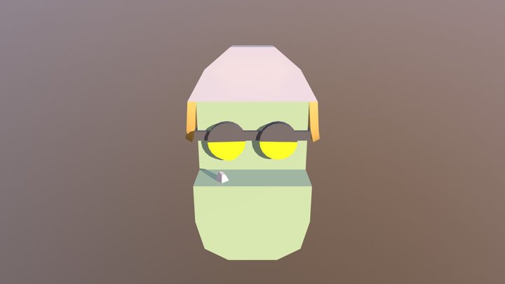Mark's Urk Head 3D Model