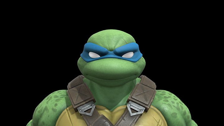 TMNT Leonardo (Fortnite) 3D Model