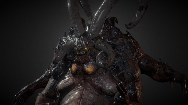 The Abyss - NOOB Practice Surface Painter 3D Model