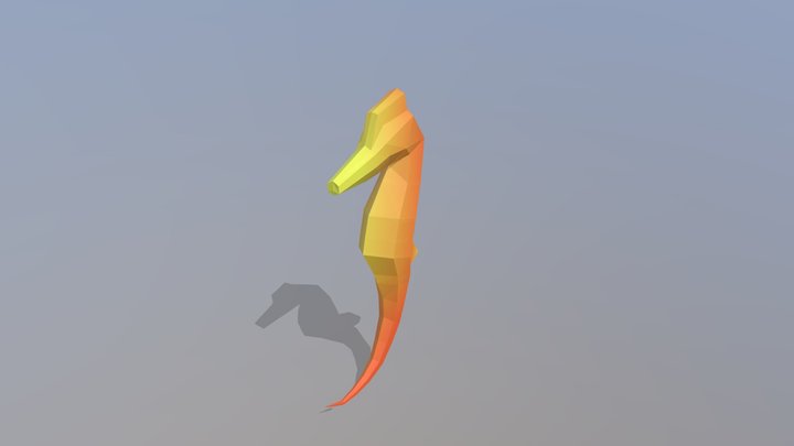 Seahorse 3D Model