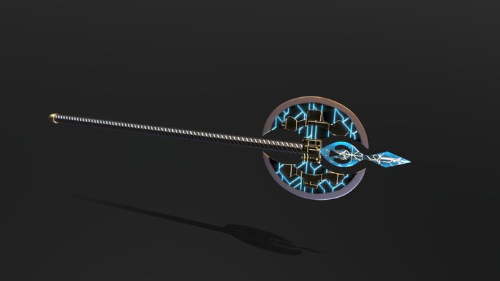 Sketchfab Axe Texturing Challenge 3D Model