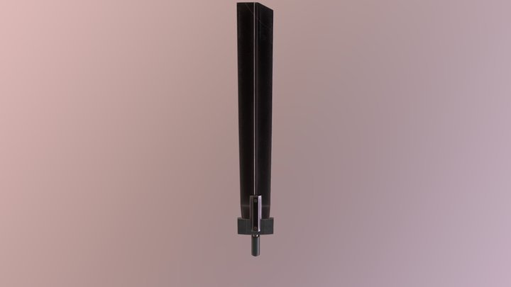 Modern Sword 3D Model