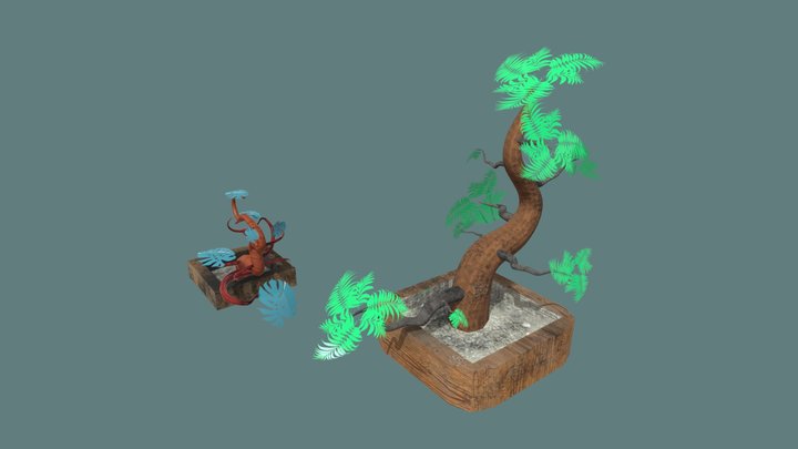 Alien_Plants 3D Model