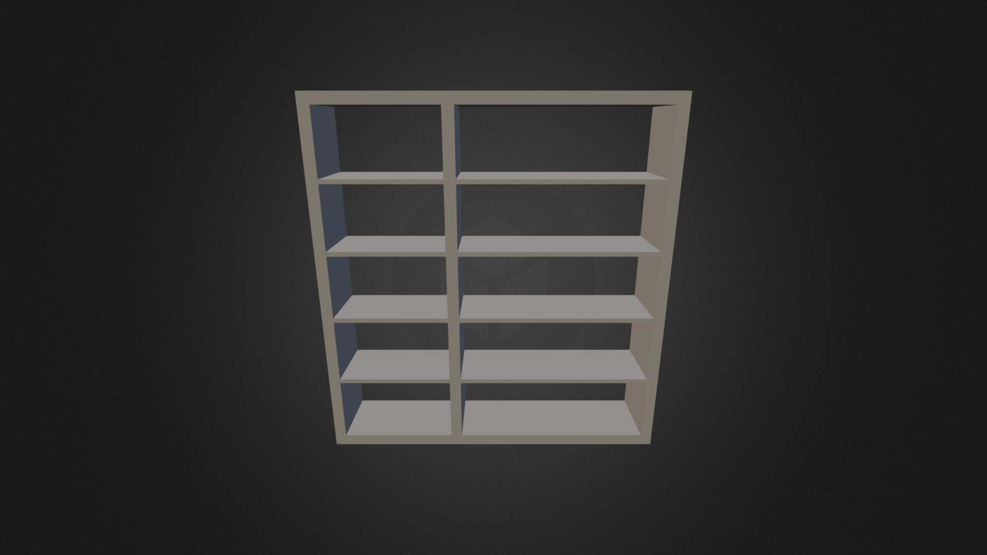 Bookcase 3D-005