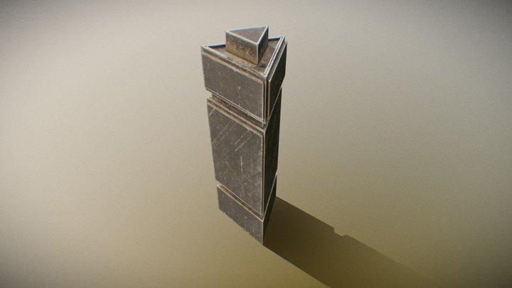 Prism from another world. 3D Model