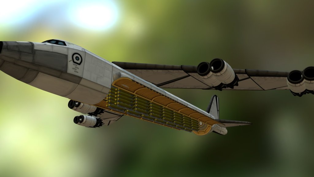 KSP Boeing B-52 Stratofortress BD - 3D Model By Carcharoth [a964461 ...