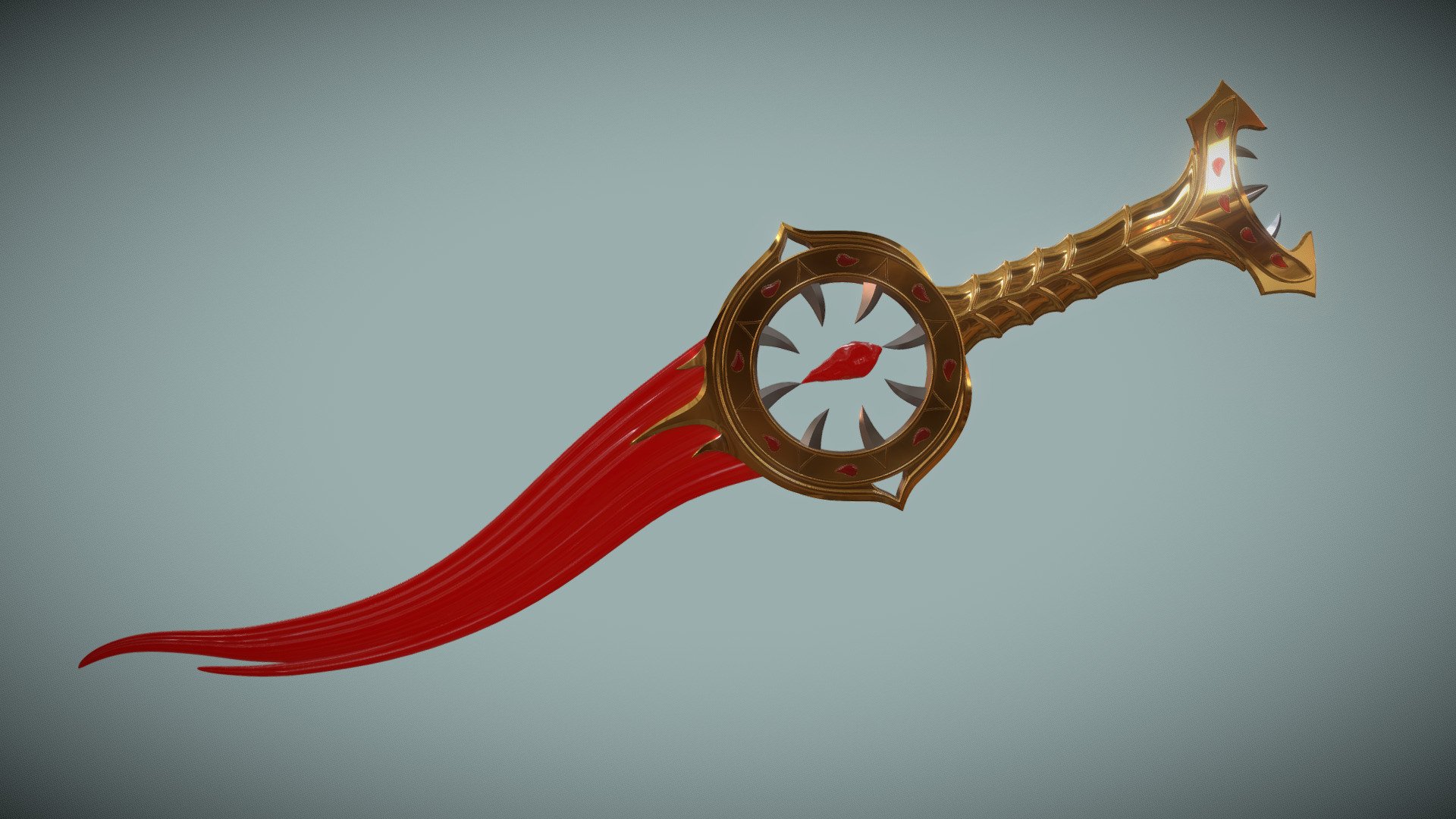 Baldur's Gate Orin's Dagger HP model practice 3D model by Agnieszka