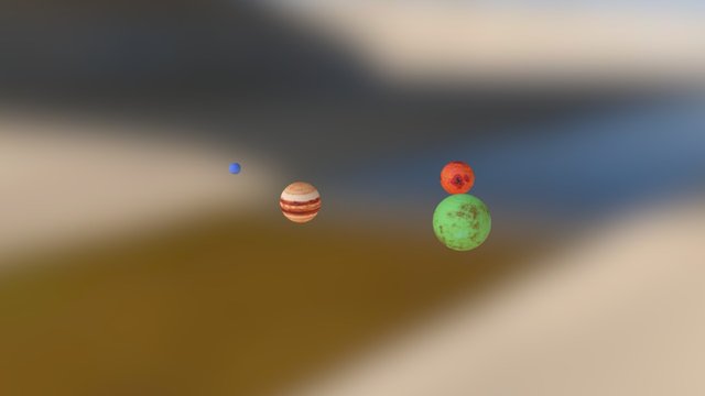My_Planet_System 3D Model