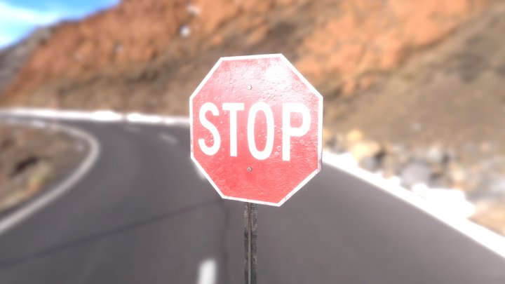 StopSign 3D Model
