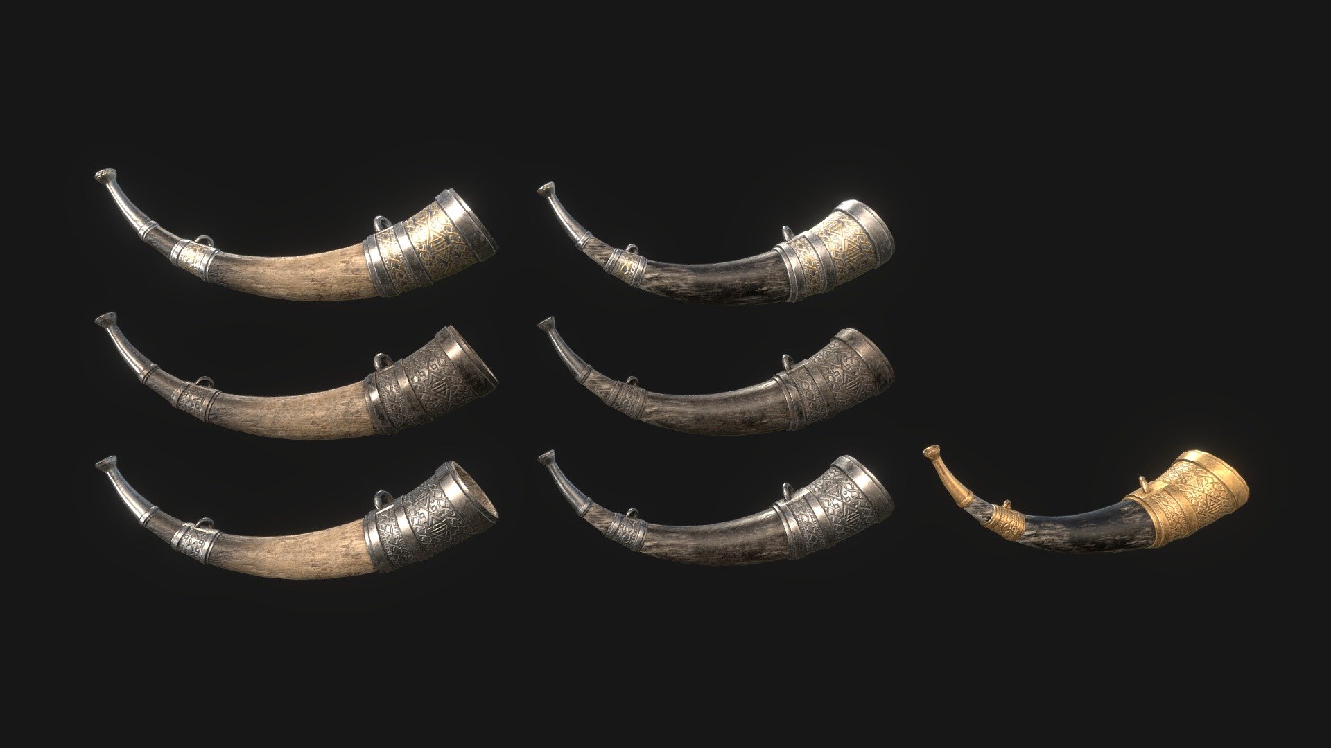Viking War Horns - Pack