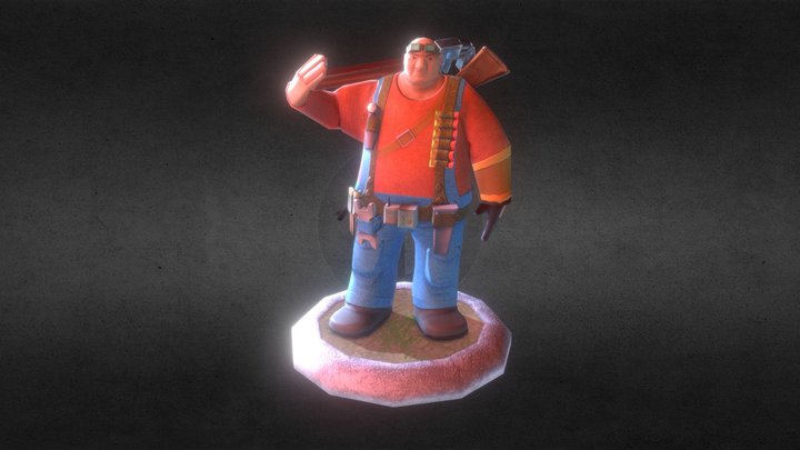 "After Detonation Zombie Story" - Engineer 3D Model