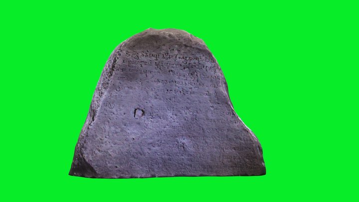 Prasasti Palas Basemah 3D Model