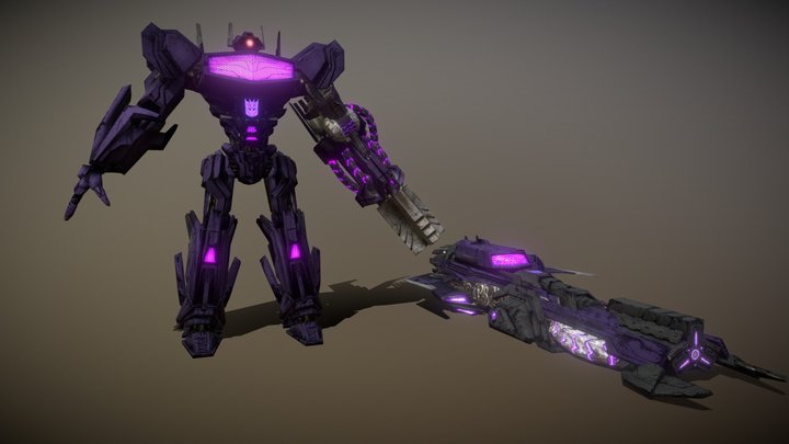 Transformers Fall Of Cybertron Shockwave – Modello 3D gratuito STL