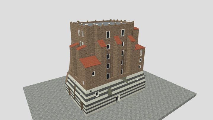 Torre dei Conti 3D Model
