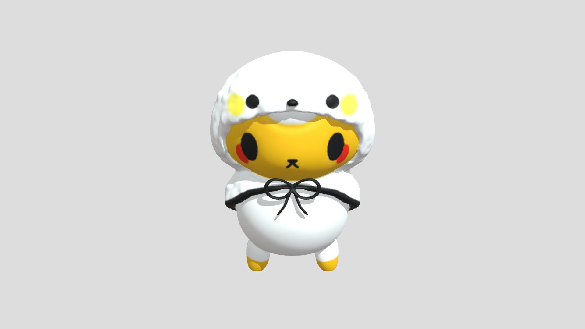 シマエナガさん — Sketchfab embed 3D viewer